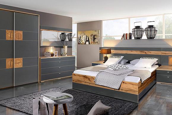 Bedroom «Helios» #2 (Gelios_P554-04-P554-05-P554-14-P554-01-P554-06-P554-03_Seriy-glyanets--Dub-Votan-1.jpg) Bedroom «Helios» #2